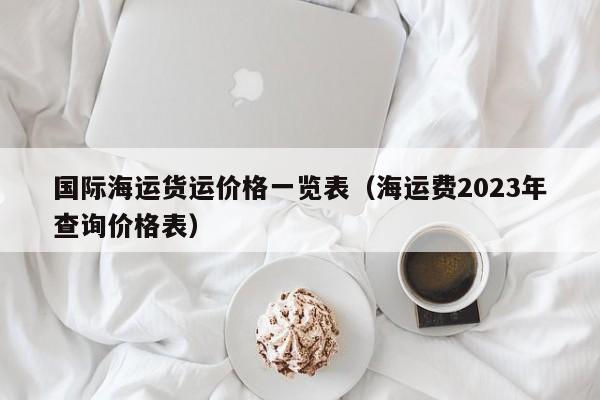 国际海运货运价格一览表（海运费2023年查询价格表）