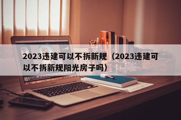 2023违建可以不拆新规（2023违建可以不拆新规阳光房子吗）