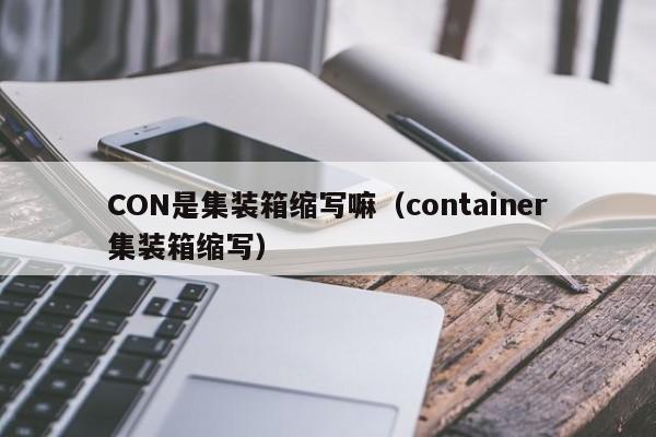 CON是集装箱缩写嘛（container集装箱缩写）