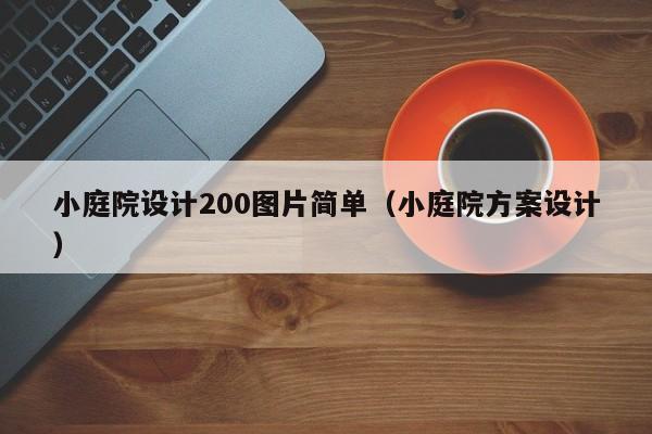 小庭院设计200图片简单（小庭院方案设计）